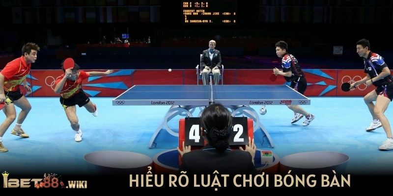 Hiểu rõ luật chơi bóng bàn trước khi bắt kèo cá độ