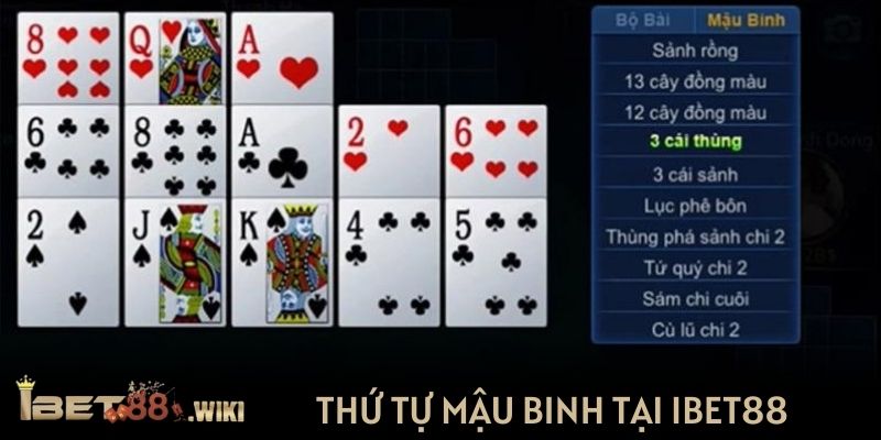 thứ tự Mậu Binh