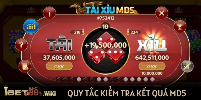 Quy tắc kiểm tra kết quả MD5